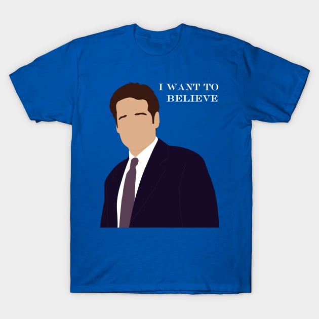 X-Files - Mulder T-Shirt by OutlineArt